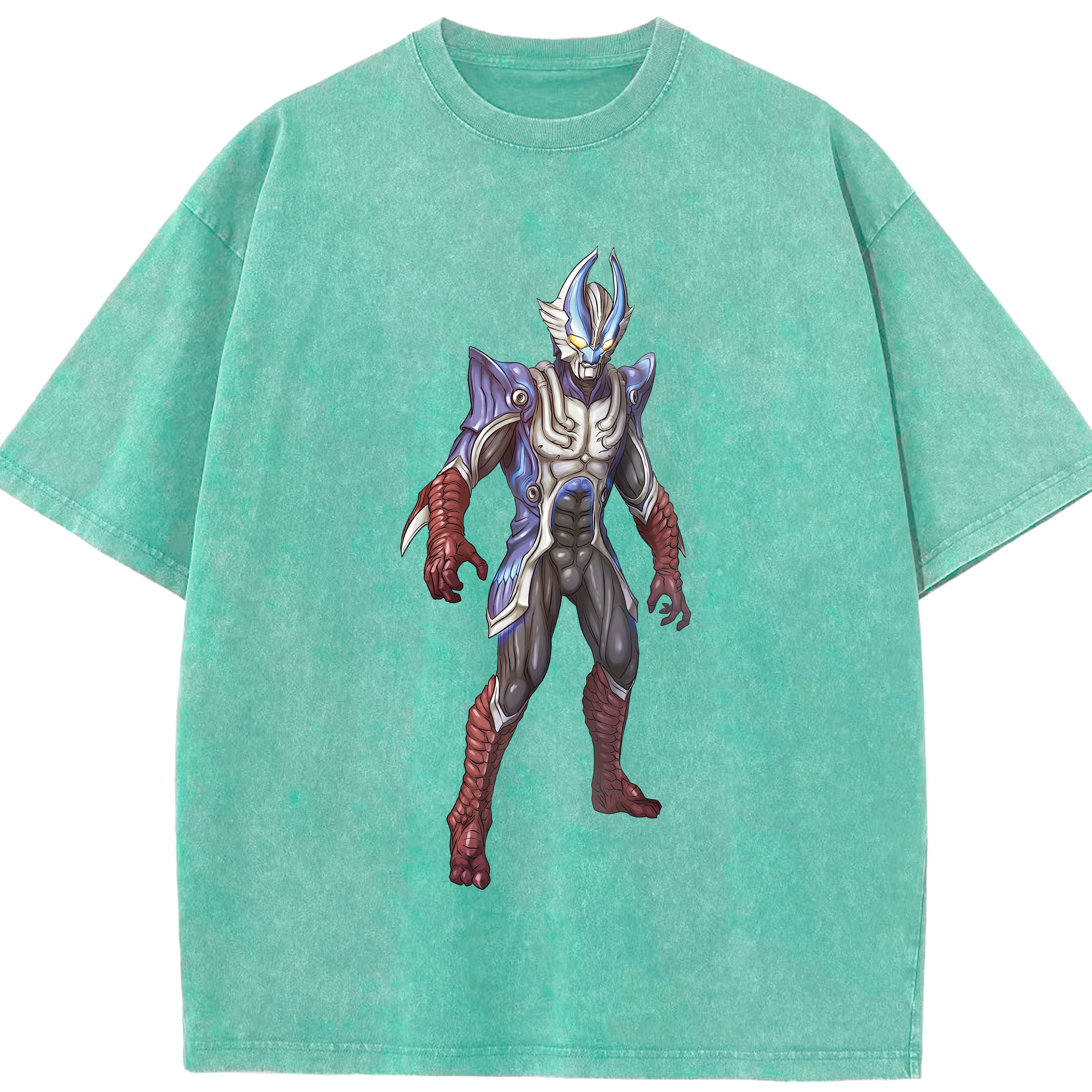 （画像用） ウルトラマン Ultraman 綿100% ヴィンテージ風 半袖Tシャツ（フロントプリント）